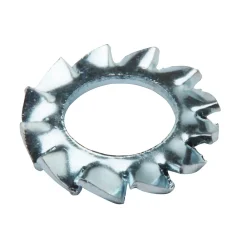 Diall Rondelle-Rondelles dentelée en acier au carbone ø 5mm - 10 pièces