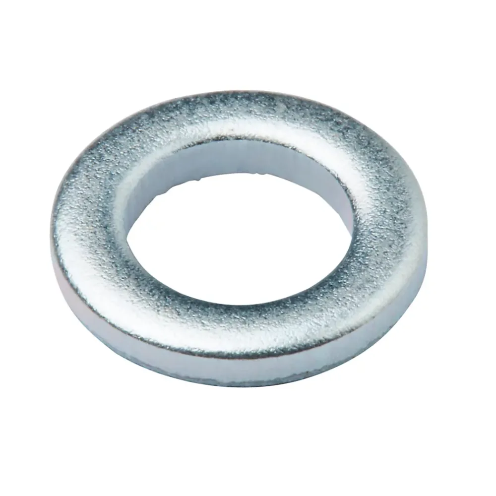 Diall Rondelle-Rondelles plates en acier au carbone ø 6mm - 10 pièces.