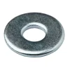Diall Rondelles plates larges de réparation en acier au carbone ø 4mm - 10 pièces