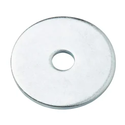 Diall Rondelles plates larges de réparation en acier au carbone ø 10mm - 10 pièces