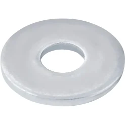Diall Rondelles plates larges en acier au carbone ø 5mm - 10 pièces