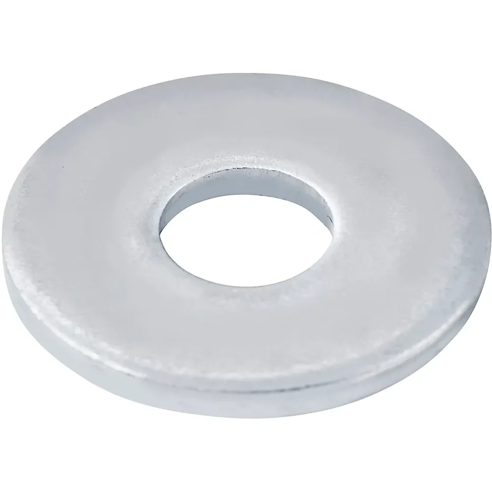 Diall Rondelles plates larges en acier au carbone ø 5mm - 10 pièces