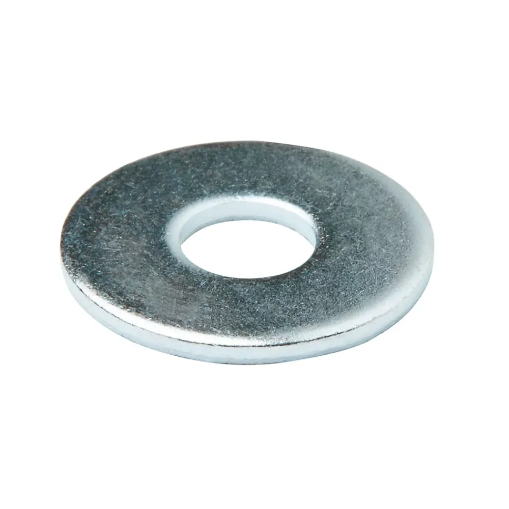 Diall Rondelle-Rondelles plates larges en acier au carbone ø 8mm - 100 pièces