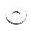 Diall Rondelles plates larges en acier au carbone ø 6mm - 100 pièces