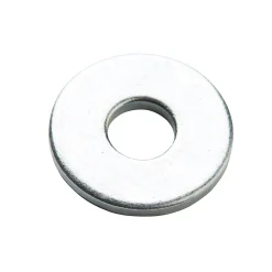 Diall Rondelles plates larges en acier au carbone ø 6mm - 100 pièces