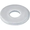 Diall Rondelles plates larges en acier au carbone ø 4mm - 10 pièces