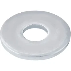 Diall Rondelles plates larges en acier au carbone ø 4mm - 10 pièces