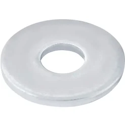 Diall Rondelle-Rondelles plates larges en acier au carbone ø 6mm - 10 pièces
