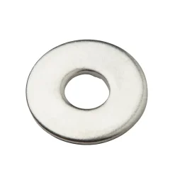 Diall Rondelles plates larges en inox ø 6mm - 10 pièces