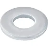 Diall Rondelle-Rondelles plates moyennes en acier au carbone ø 3mm - 20 pièces