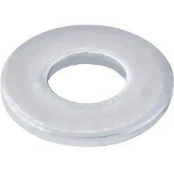 Diall Rondelle-Rondelles plates moyennes en acier au carbone ø 3mm - 20 pièces