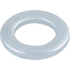 Diall Rondelles plates étroites en acier au carbone ø 7mm - 20 pièces