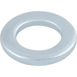 Diall Rondelles plates étroites en acier au carbone ø 7mm - 20 pièces