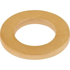Diall Rondelle-Rondelles plates étroites en laiton ø 8mm - 10 pièces