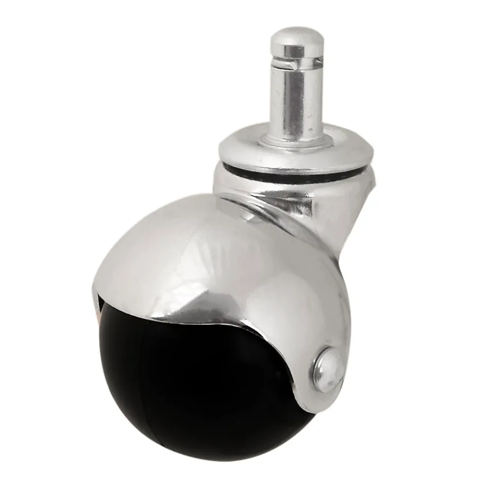 Roulette Et Roue-Roulette bille pivotante sans frein ø50 mm, tige, charge max 40kg