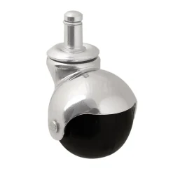Roulette Et Roue-Roulette bille pivotante sans frein ø50 mm, tige, charge max 40kg