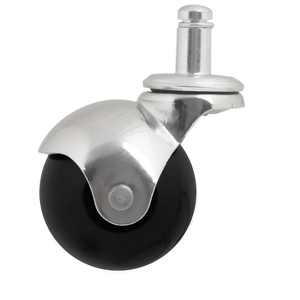 Roulette Et Roue-Roulette bille pivotante sans frein ø50 mm, tige, charge max 40kg