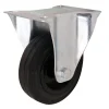 Roulette fixe ø10 cm,75 kg Caoutchouc