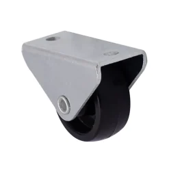 Roulette Et Roue-Roulette fixe noire ø2.95 cm, charge max 15 kg