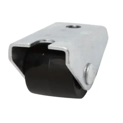 Roulette Et Roue-Roulette fixe noire ø1.5 cm, charge max 8 kg
