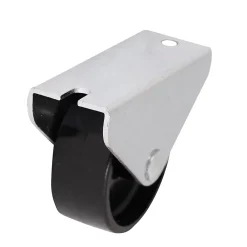Roulette fixe noire ø4.45 cm, charge max 20 kg