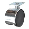 Roulette Et Roue-Roulette jumelée pivotante sans frein ø50 mm, plaque 38 x 38 mm, charge max 40 kg