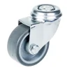 Parnells Roulette 50mm 2" à bandage caoutchouc gris, pivotante, capacité 40kg