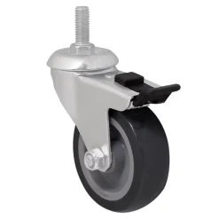 Roulette Et Roue-Roulette pivotante ø7.5 cm,55 kg Caoutchouc thermoplastique (TPR)
