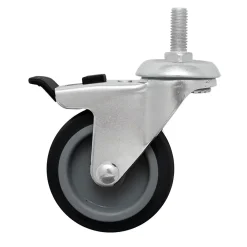 Roulette Et Roue-Roulette pivotante ø7.5 cm,55 kg Caoutchouc thermoplastique (TPR)