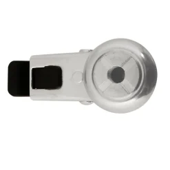Roulette pivotante grise ø7.5 cm avec freins, charge max 60 kg
