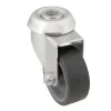 Roulette pivotante grise ø5.02 cm, charge max 30 kg