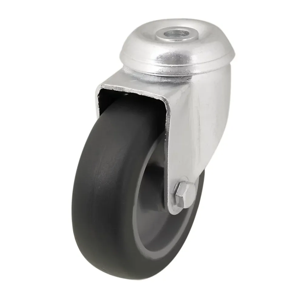 Roulette pivotante grise ø7.63 cm, charge max 55 kg