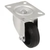 Roulette pivotante noire ø8 cm, charge max 70 kg