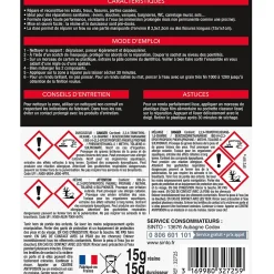 Sinto Répare faïence, émail, céramique Matériaux blanc 30g