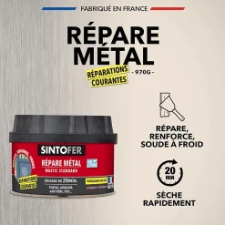 Sintofer Colle-Répare métal standard 500 ml
