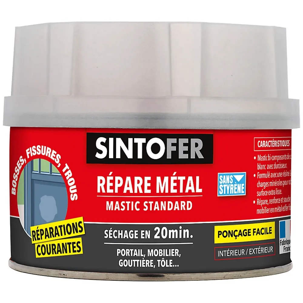 Sintofer Colle-Répare métal standard 500 ml