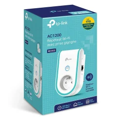TP-link Routeur Et Extension Wifi-Répéteur WiFi AC1200 avec prise intégrée