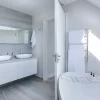 7étanche Etanchéité Du Mur Intérieur-Résine d'étanchéité pour Locaux humides - Sols - Murs - Gris - 1Kg