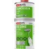 Soloplast Mastic, Cartouche Joint Et Silicone-Résine type R123 + durcisseur époxy type R614 1kg