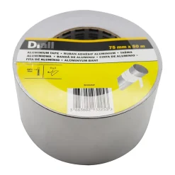 Diall Ruban Adhésif-Ruban adhésif Aluminium , 50 m x 75 mm