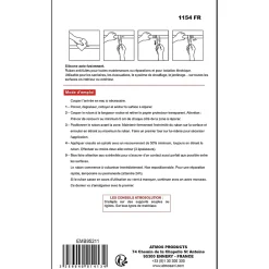 Atmos Ruban Isolant Électrique-Ruban anti-fuite Extrem tape blanc 25 mm x 3 m