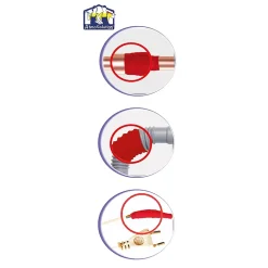 Atmos Ruban Isolant Électrique-Ruban anti-fuites Extrême Tape rouge 3m