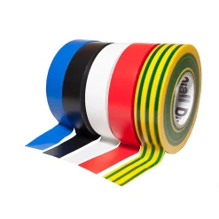 Diall Ruban Isolant Électrique-Ruban d'isolation, couleur mélangée 19 mm x 33 m vendu par 5 pièces