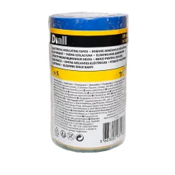 Diall Ruban d'isolation, couleur mélangée 19 mm x 10 m vendu par 5 pièces