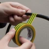 Diall Ruban Isolant Électrique-Ruban d'isolation électrique 19 mm x 10 m vert et jaune