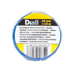 Diall Ruban d'isolation électrique 19 mm x 10 m bleu