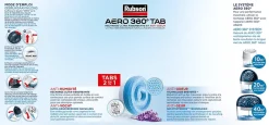 Rubson Absorbeur D'Humidité-Pack de 4 recharges Aero 360 Lavande