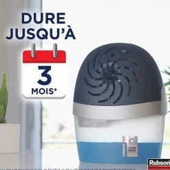 Rubson Absorbeur D'Humidité-- Recharge Aero 360 Nature Experience Fleurs Sauvages Lot De 4 Recharges