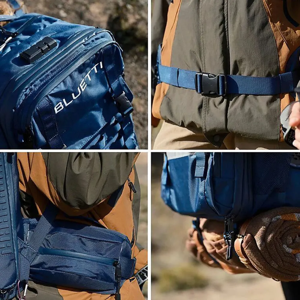 Bluetti Sac à dos 42L Handsfree 1 (avec station de charge intégrée) -
