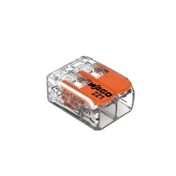 Wago Sachet de 10 bornes 2 entrées série 221 -
